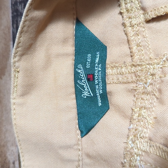 Woolrich Front Pocket Cargo Shorts Size 34x9" Style S3091 Wheat - Picture 2 of 8